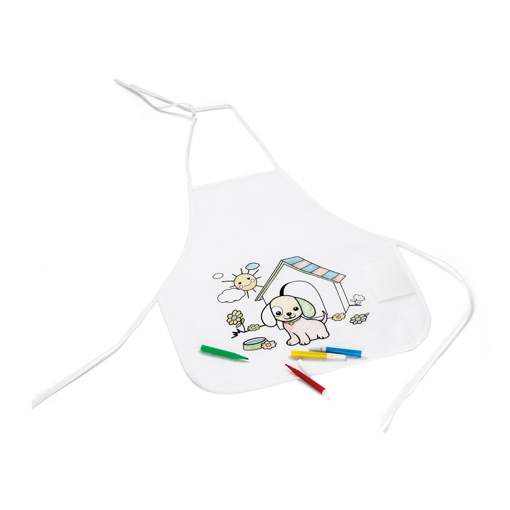 NILO promotional pen in white (detail view) with custom logo branding