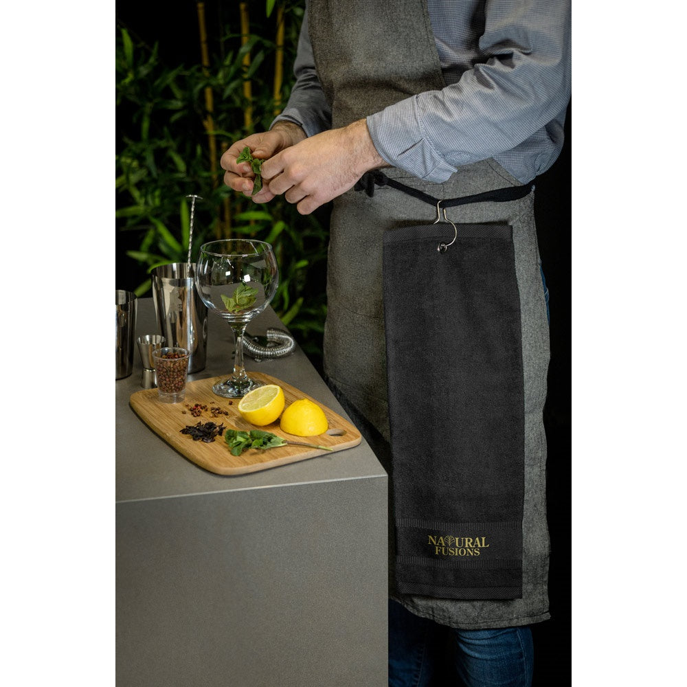 GOLFI promotional towel with custom logo branding