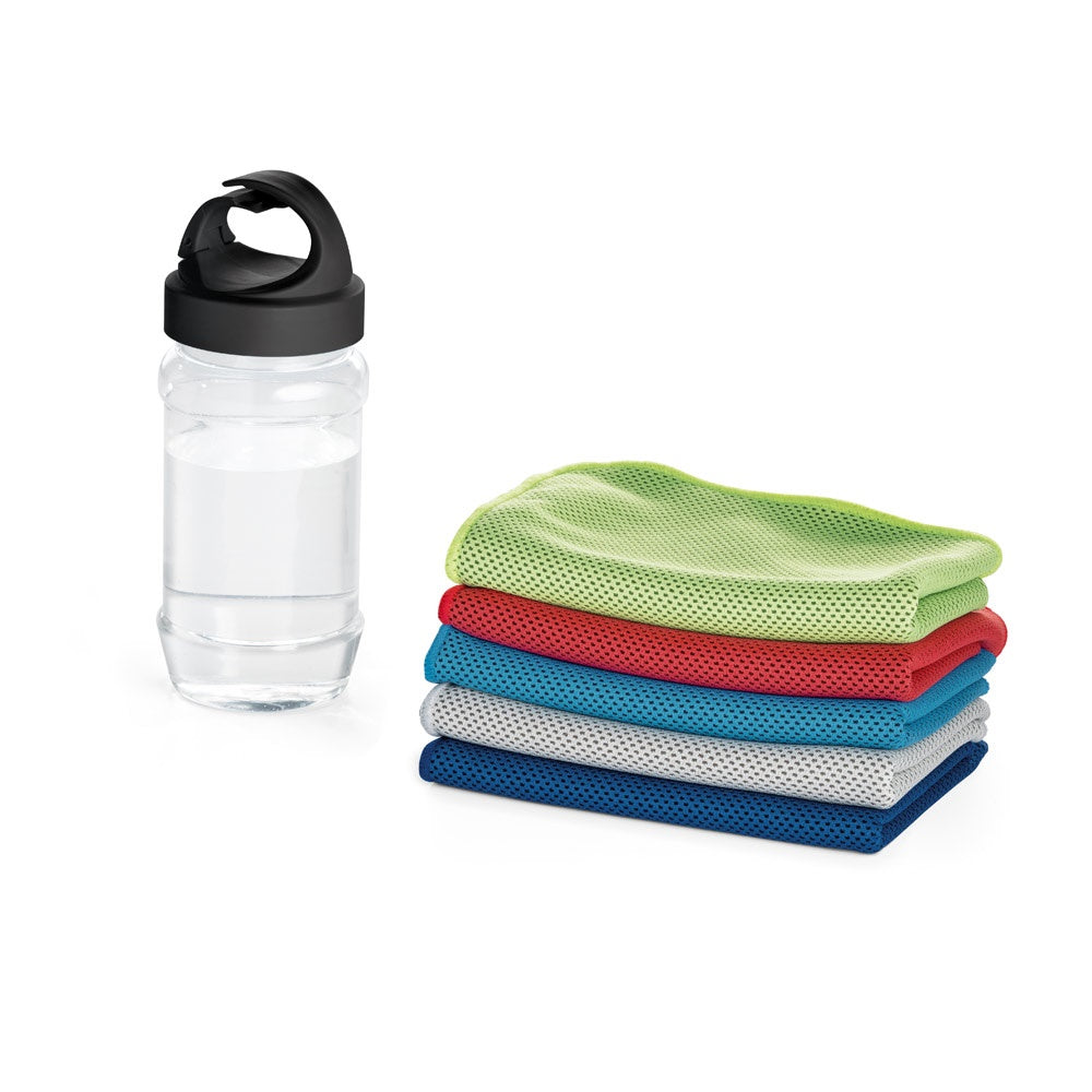 ARTX PLUS promotional towel with custom logo branding