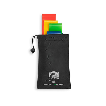 BURPEE promotional sports accessory in black with custom logo branding