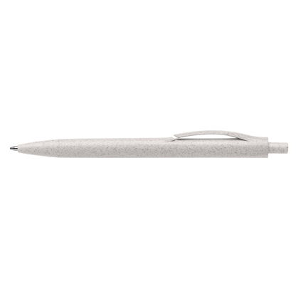 Zen promotional pen in white printed with your company logo