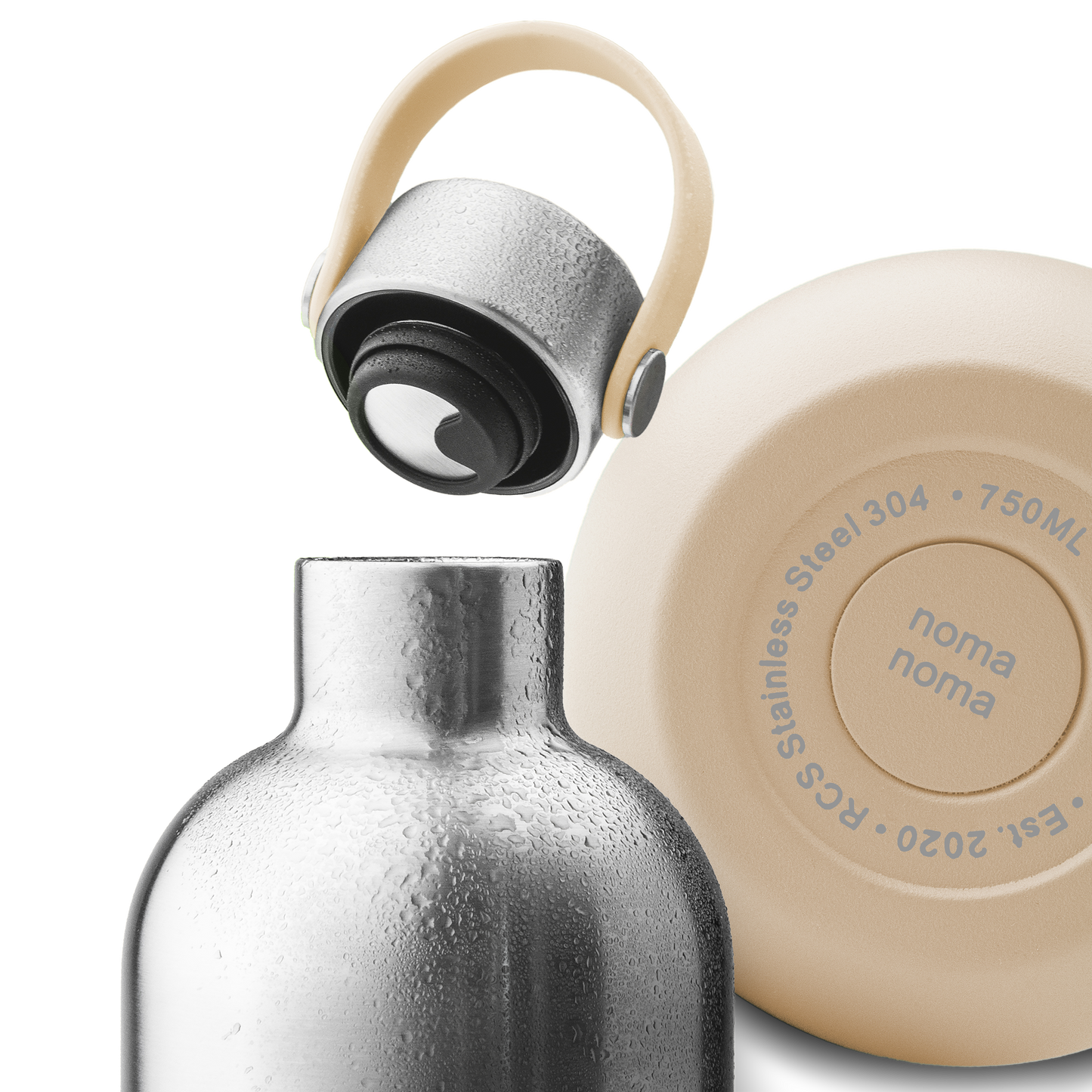 Borraccia in acciaio inossidabile (Chai Beige) – 500 ml