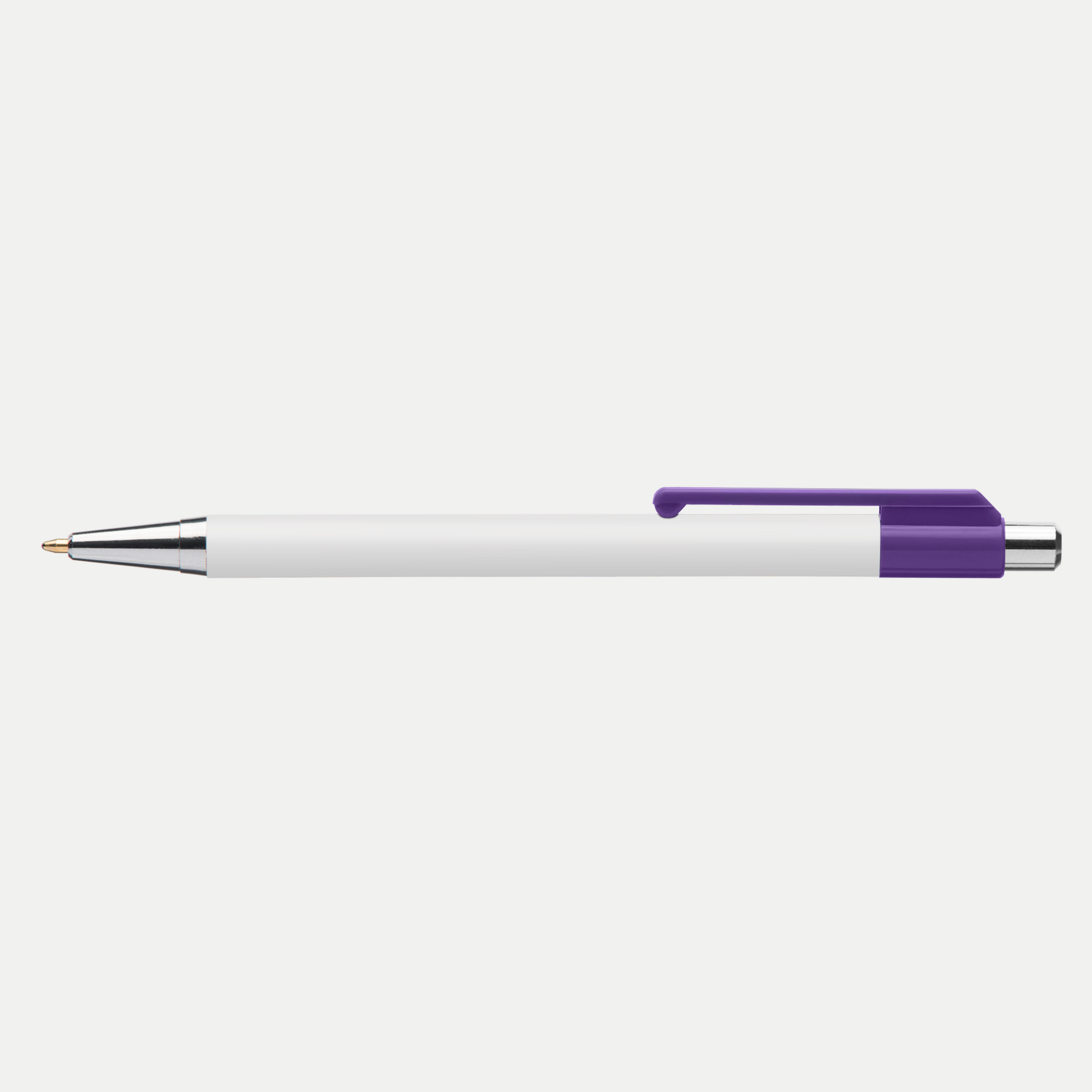 Astaire Chrome Pen promotional pen in orange printed with your company logo