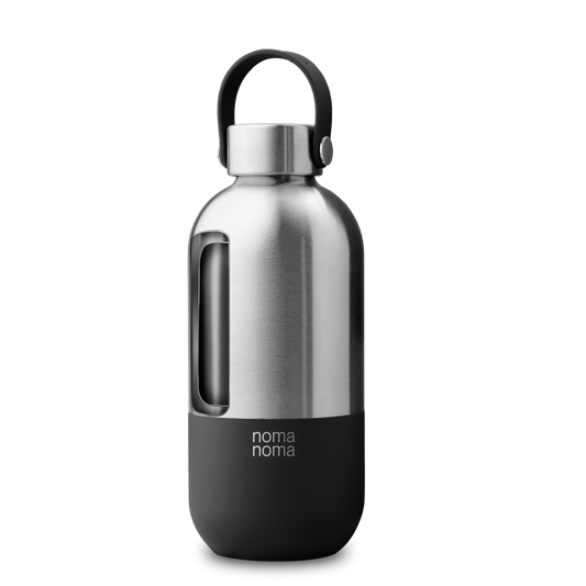 Stainless Steel Drinking Bottle (Coffee Black) – 500ml