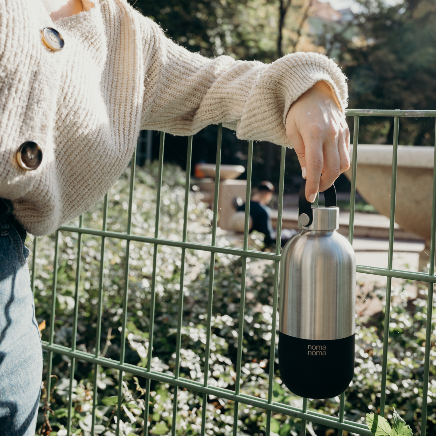 Borraccia in acciaio inossidabile (caffè nero) – 750 ml