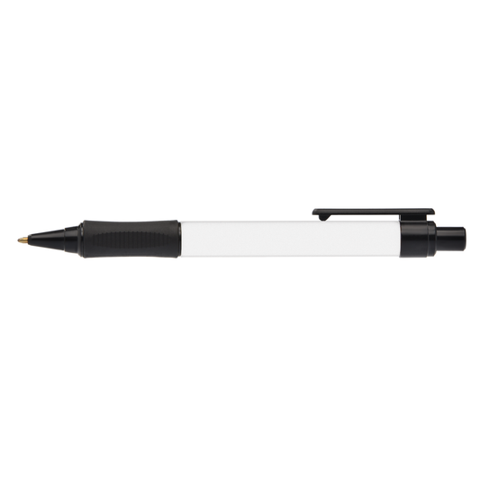 Chaplin Pen promotional pen in black printed with your company logo