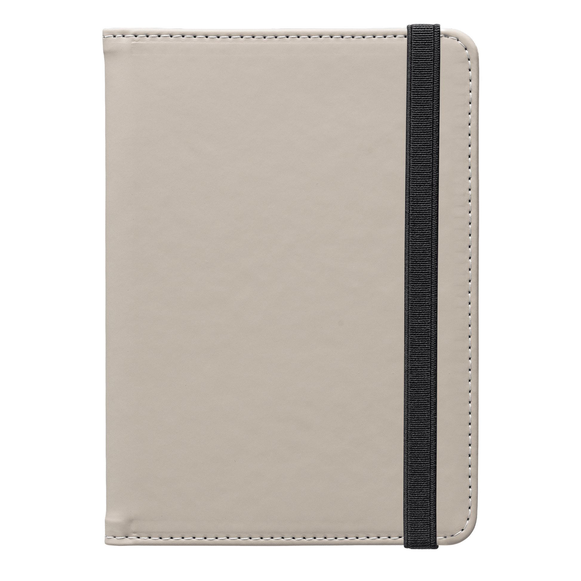 Malmö Recycled Passport Travel Wallet promotional travel accessory in dune warm grey printed with your company logo