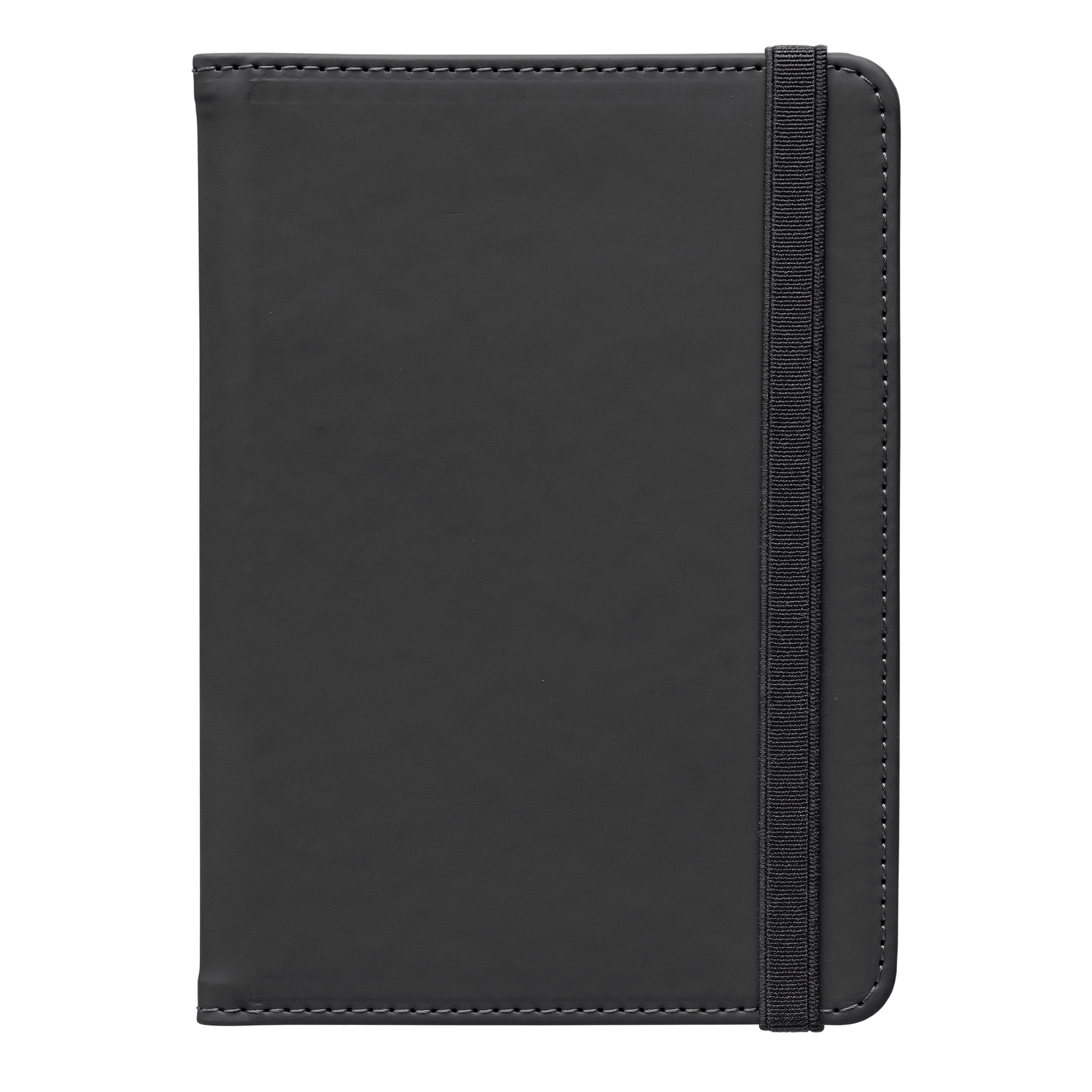 Malmö Recycled Passport Travel Wallet promotional travel accessory in black printed with your company logo