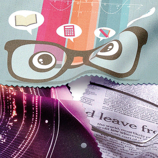 Full Colour rPET Screen Cleaning Cloth | Branded wellness gifts