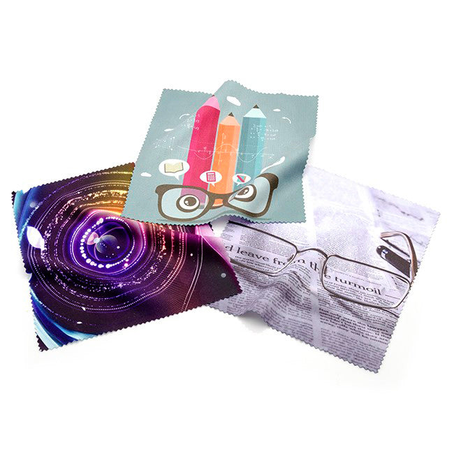 Chiffon de nettoyage d'écran rPET polychrome | Cadeaux bien-être de marque