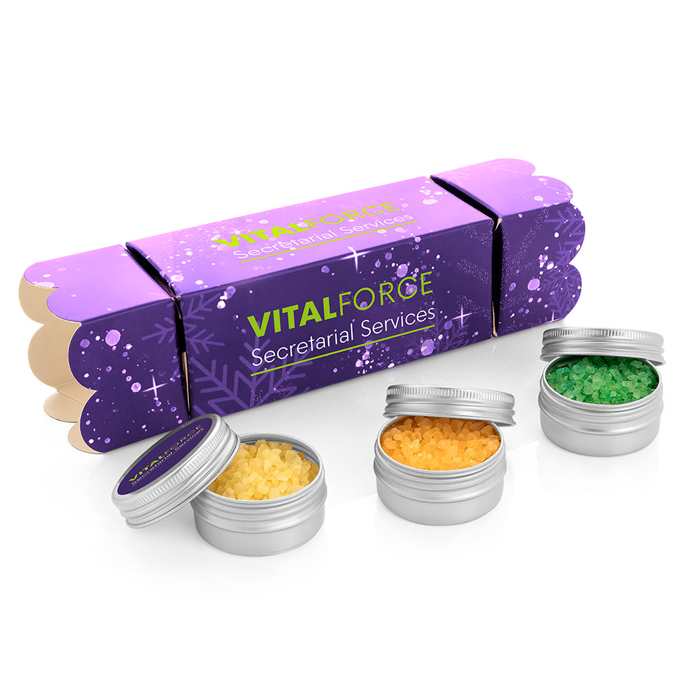 Set regalo di cracker natalizi benessere | Regali benessere firmati