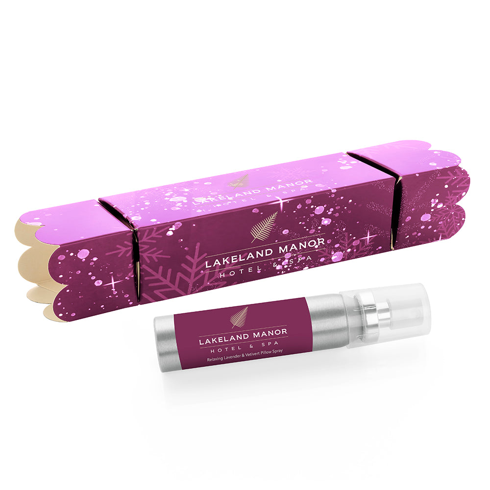 Mini Cracker natalizio spray per cuscino (20 ml) | Regali benessere firmati