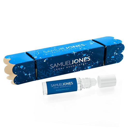 Pillow Spray Mini Christmas Cracker (20ml) | Branded wellness gifts