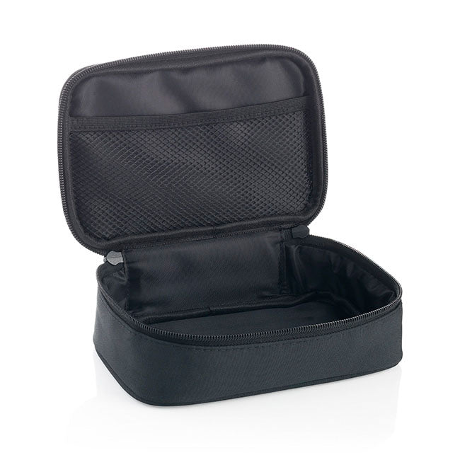Sac de lavage noir à double fermeture éclair | Cadeaux bien-être de marque