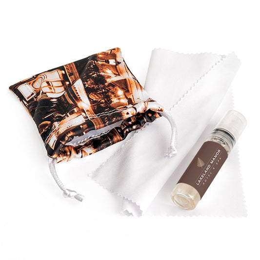 2 Piece Glasses and Screen Cleaning Kit in a Printed Pouch | Branded wellness gifts