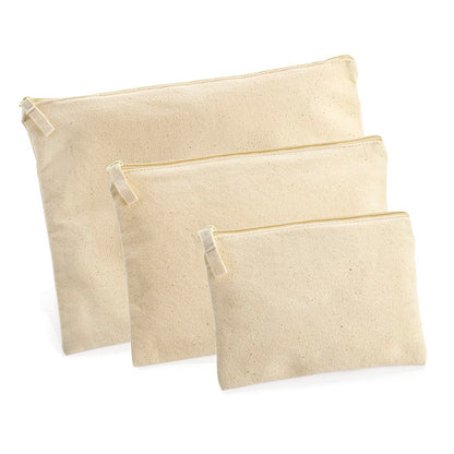 Borsa da toilette piccola in cotone naturale | Regali benessere firmati