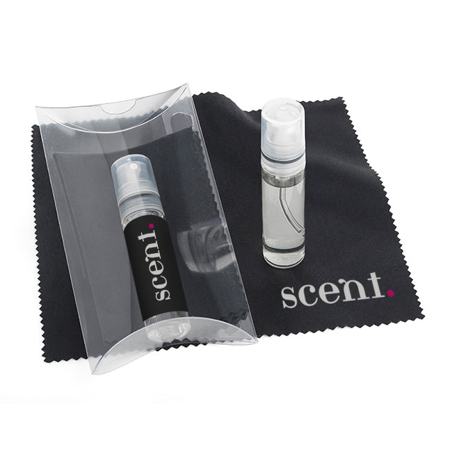 Confezione di cuscini per la pulizia di schermi e occhiali bianchi da 2 pezzi | Regali benessere firmati