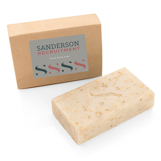 Debossed Hand Made Soap in a Box (120g) | Branded wellness gifts