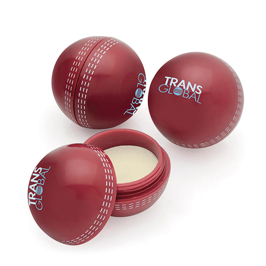 Balsamo per labbra a forma di palla da cricket | Regali benessere firmati