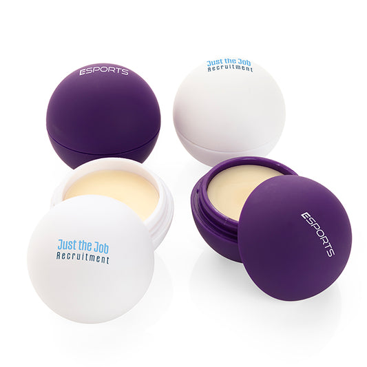 Balsamo per labbra a forma di palla soft touch | Regali benessere firmati