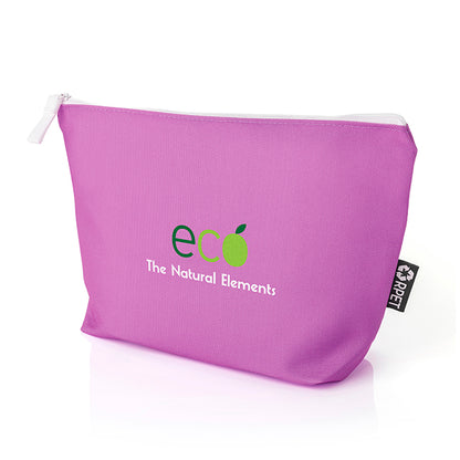 Trousse de toilette rPET avec soufflet | Cadeaux bien-être de marque