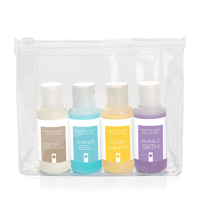 Ensemble de toilette de voyage week-end dans un sac | Cadeaux bien-être de marque