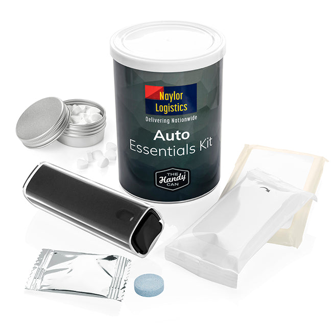 Kit pratico in lattina Deluxe per Auto Essentials | Regali benessere firmati