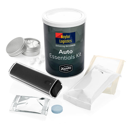 Kit pratico in lattina Deluxe per Auto Essentials | Regali benessere firmati
