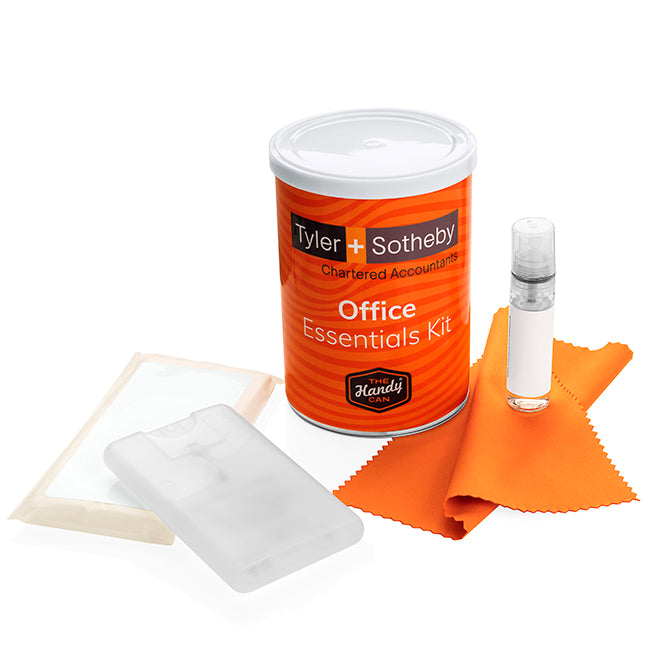Kit pratico per lattine essenziali per l'ufficio | Regali benessere firmati