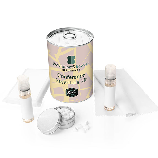 Kit de canettes pratiques essentiels pour la conférence | Cadeaux bien-être de marque