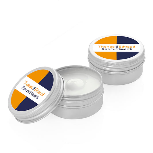 Crema per le mani all'aloe vera in un barattolo di alluminio (30 ml) | Regali benessere firmati