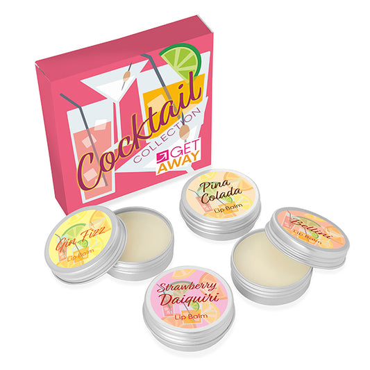 Balsamo per le labbra Cocktail Collection 0.0 in una scatola stampata | Regali benessere firmati
