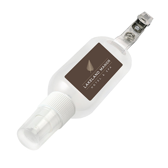 Disinfettante antibatterico per le mani su clip (50 ml) | Regali benessere firmati