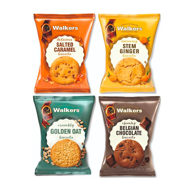 Biscuits assortis en paquet de deux Walkers | Cadeaux bien-être de marque