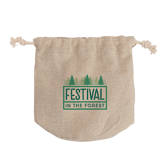 Petit sac de chanvre naturel | Cadeaux bien-être de marque