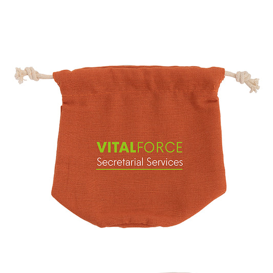 Small Natural Hemp Bag | Branded wellness gifts