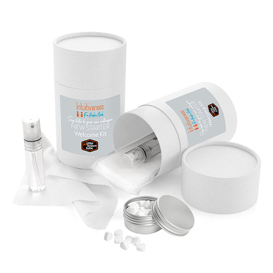 The Little Brown Tube New Starter Welcome Kit | Branded wellness gifts