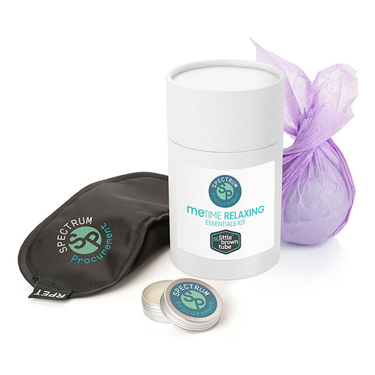 The Little Brown Tube Me Time Relaxing Kit | Branded wellness gifts