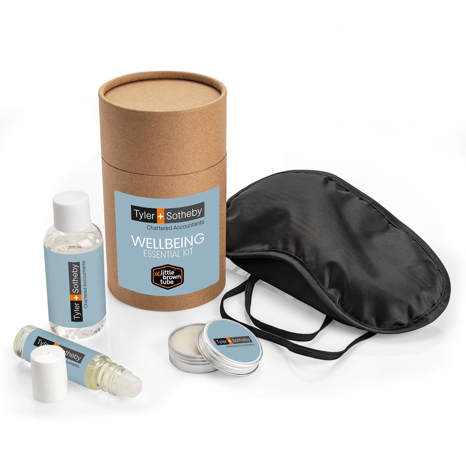 Il kit essenziale per il benessere del tubicino marrone | Regali benessere firmati