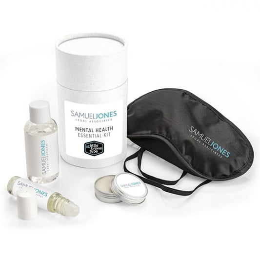 The Little Brown Tube Mental Health Kit | Branded wellness gifts