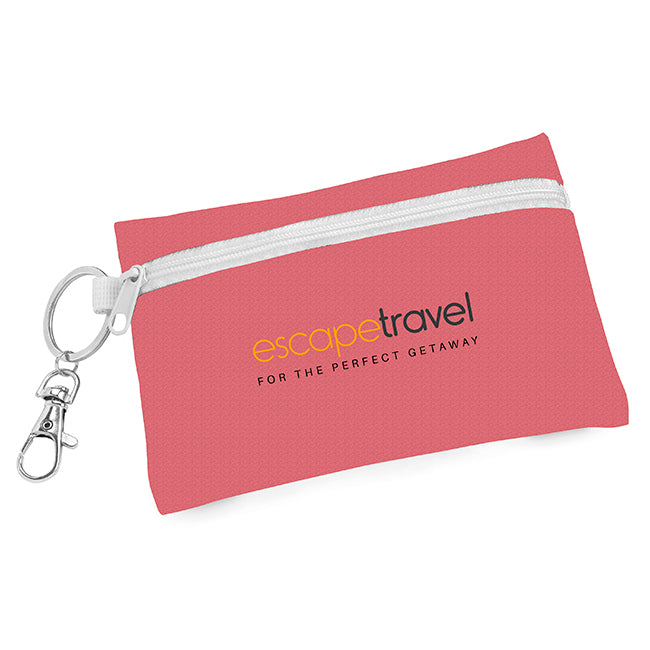 Pochette polyvalente rPET sur clip | Cadeaux bien-être de marque