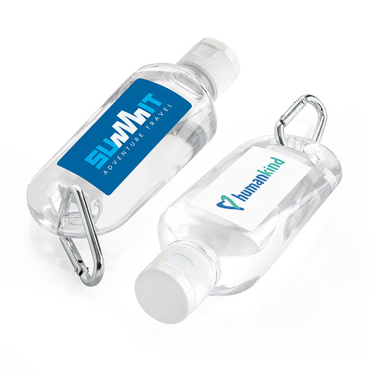 Disinfettante antibatterico per le mani su moschettone (70 ml) | Regali benessere firmati