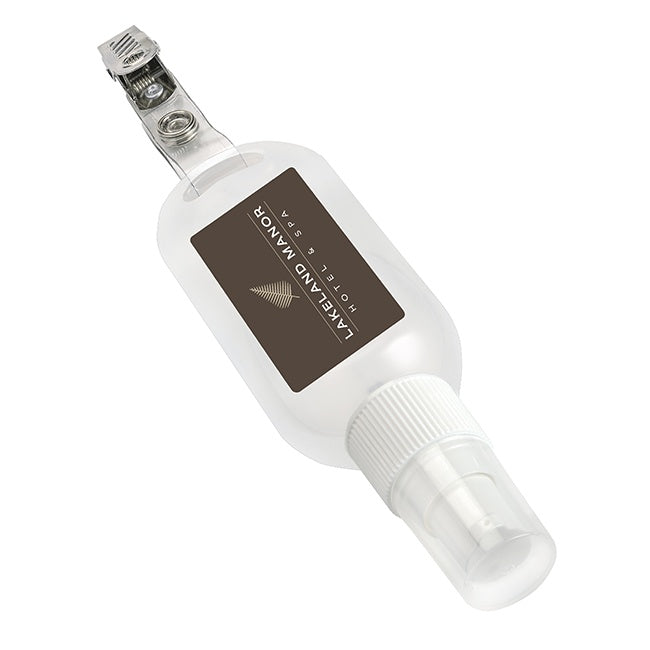 Disinfettante per le mani antibatterico senza alcol su clip (50 ml) | Regali benessere firmati