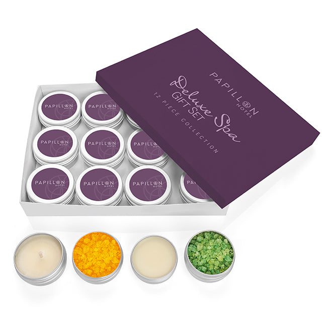 Set regalo spa deluxe da 12 pezzi | Regali benessere firmati