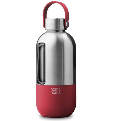 Borraccia in acciaio inossidabile (rosso granata) – 1000 ml