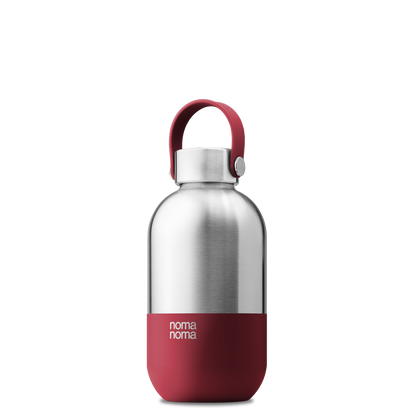 Borraccia in acciaio inossidabile (rosso granata) – 500 ml