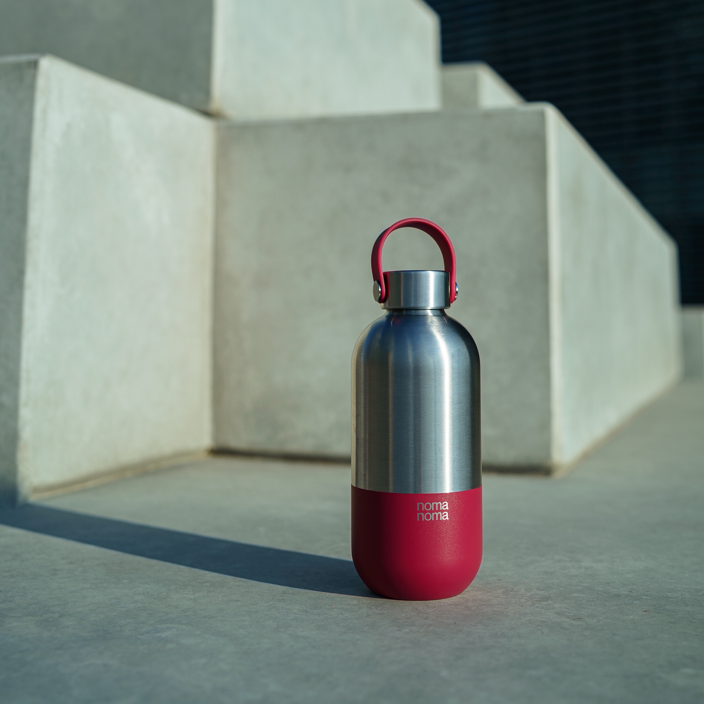 Borraccia in acciaio inossidabile (rosso granata) – 750 ml