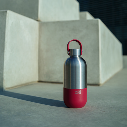 Borraccia in acciaio inossidabile (rosso granata) – 750 ml