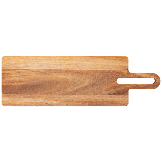 Zuno FSC Bamboo Wood Cutting & Serving Board promotional kitchen accessory in wood laser engraved with your company logo