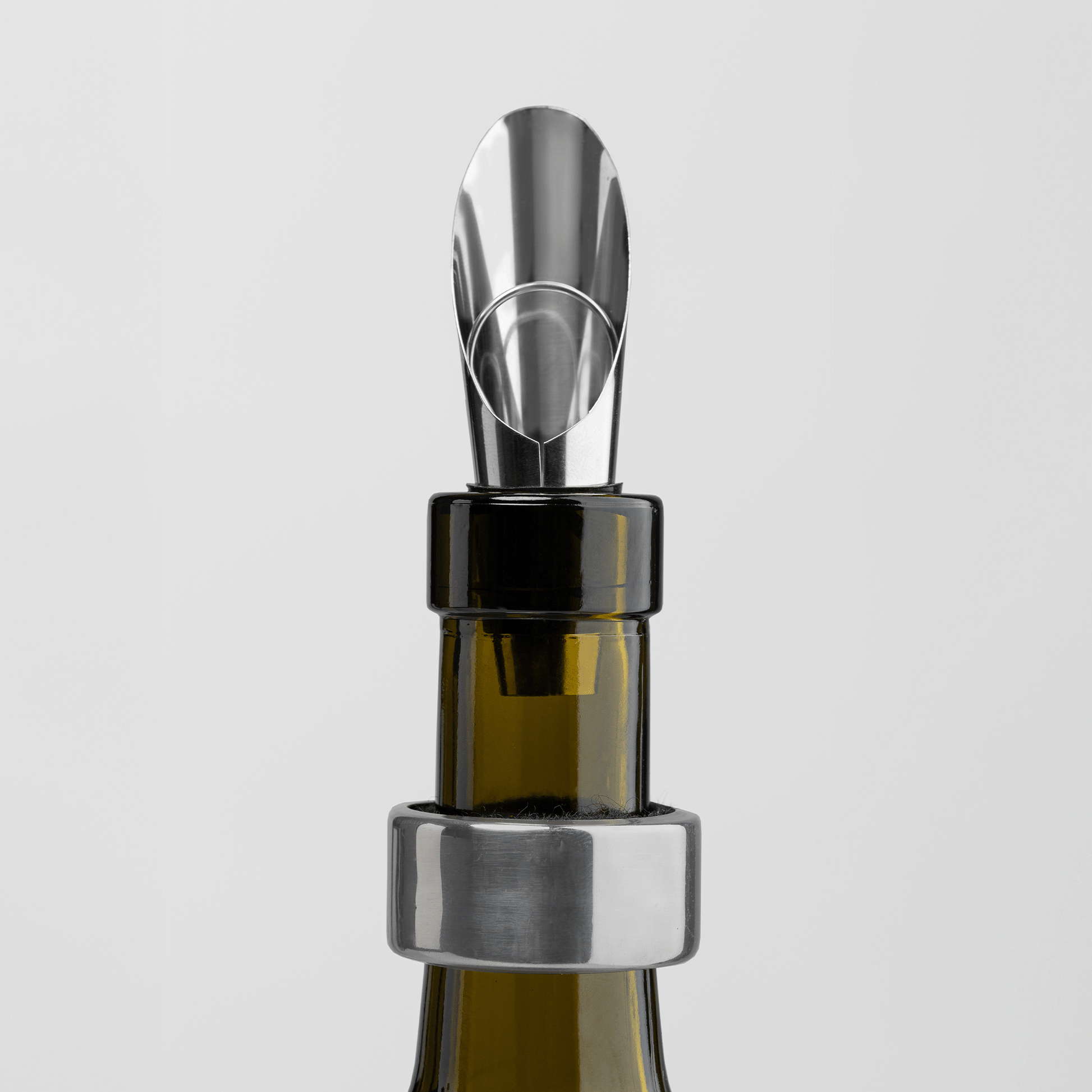 Essex Stainless Steel & FSC Wood Wine Accessory Gift Set promotional kitchen accessory in wood printed with your company logo